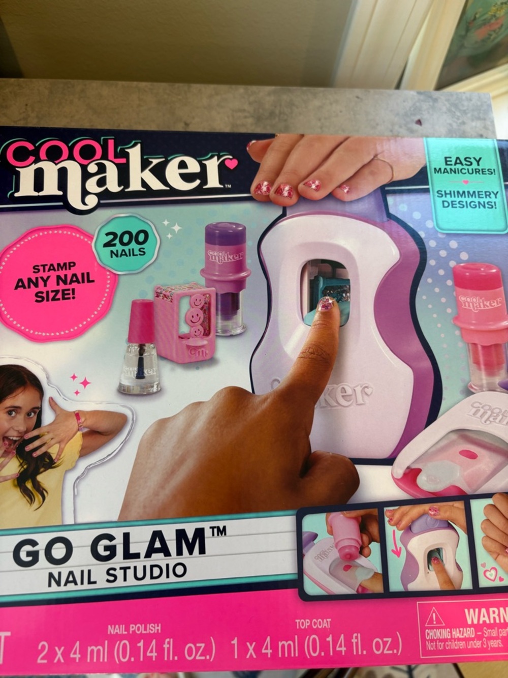 Go Glam Nail Studio Kit - Pink & Purple